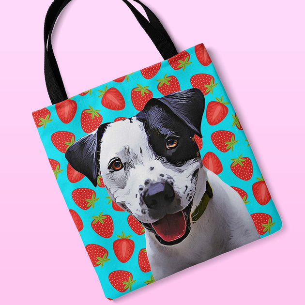Personalized dog Tote Bag, Pet Travel Tote